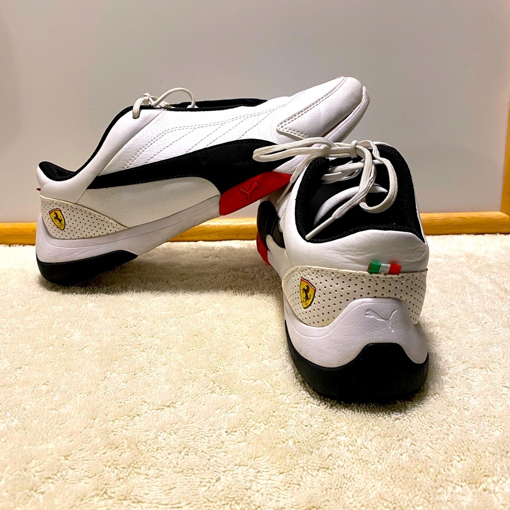 Puma Sf Kart Cat Iii Adp Shoes - WHITE / BLACK
